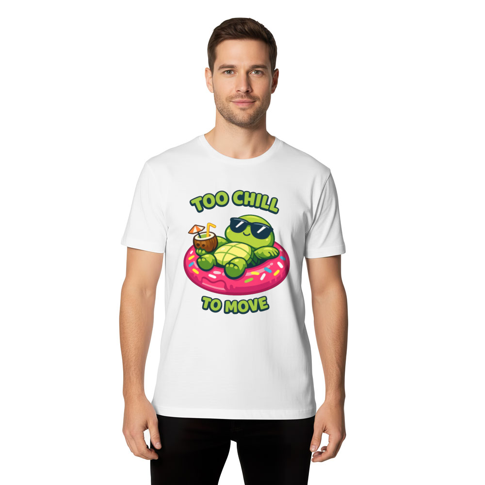 Chubby Sea Turtle T-Shirt Vacation Vibes Chill Gifts for Men Women Boy Kids T-Shirt