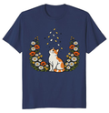 Lavender Dreams Boho Cat T-Shirt Calming Gifts for Men Women Boy Kids T-Shirt