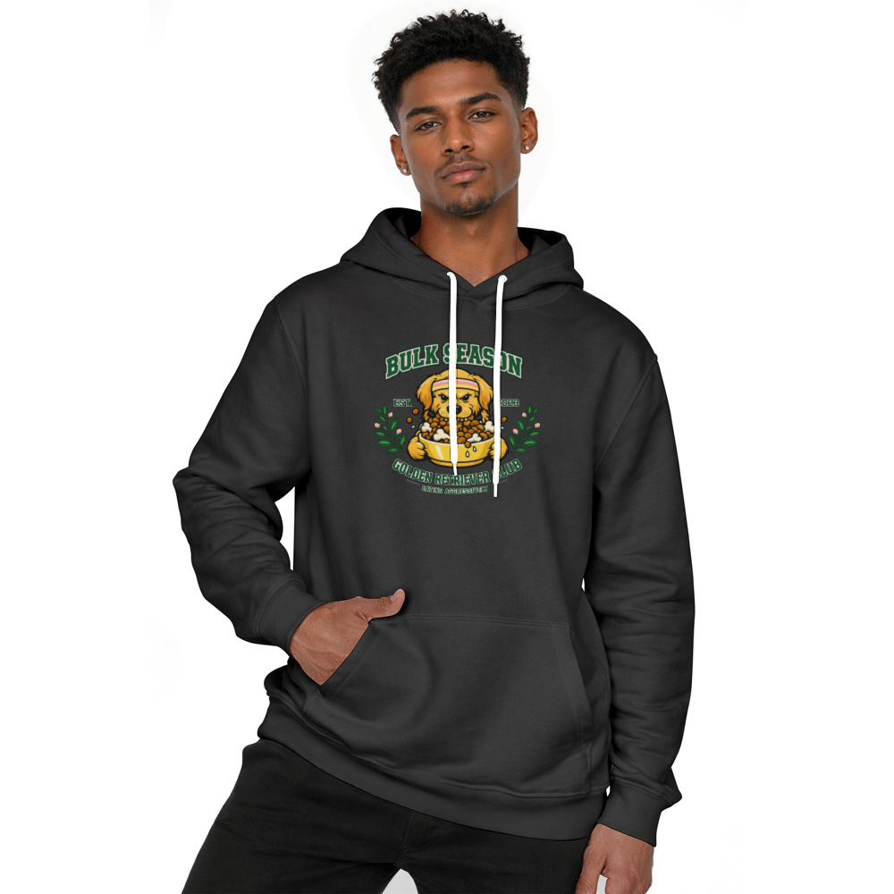 Golden Retriever Preppy Bulk Hoodie Funny Gifts for Men Women Boy Kids Pull Over Hoodie