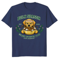 Preppy Bulk Season Golden Retriever Varsity Club Tee Funny Gifts for Men Women Boy Kids T-Shirt