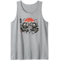 Shiba Samurai Sumi-e Tanktop For Dog Lovers Vintage Gifts for Men Women Boy Kids Tanktop