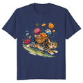 Surreal Tabby Cat T-Shirt Dreamy Gifts for Men Women Boy Kids T-Shirt