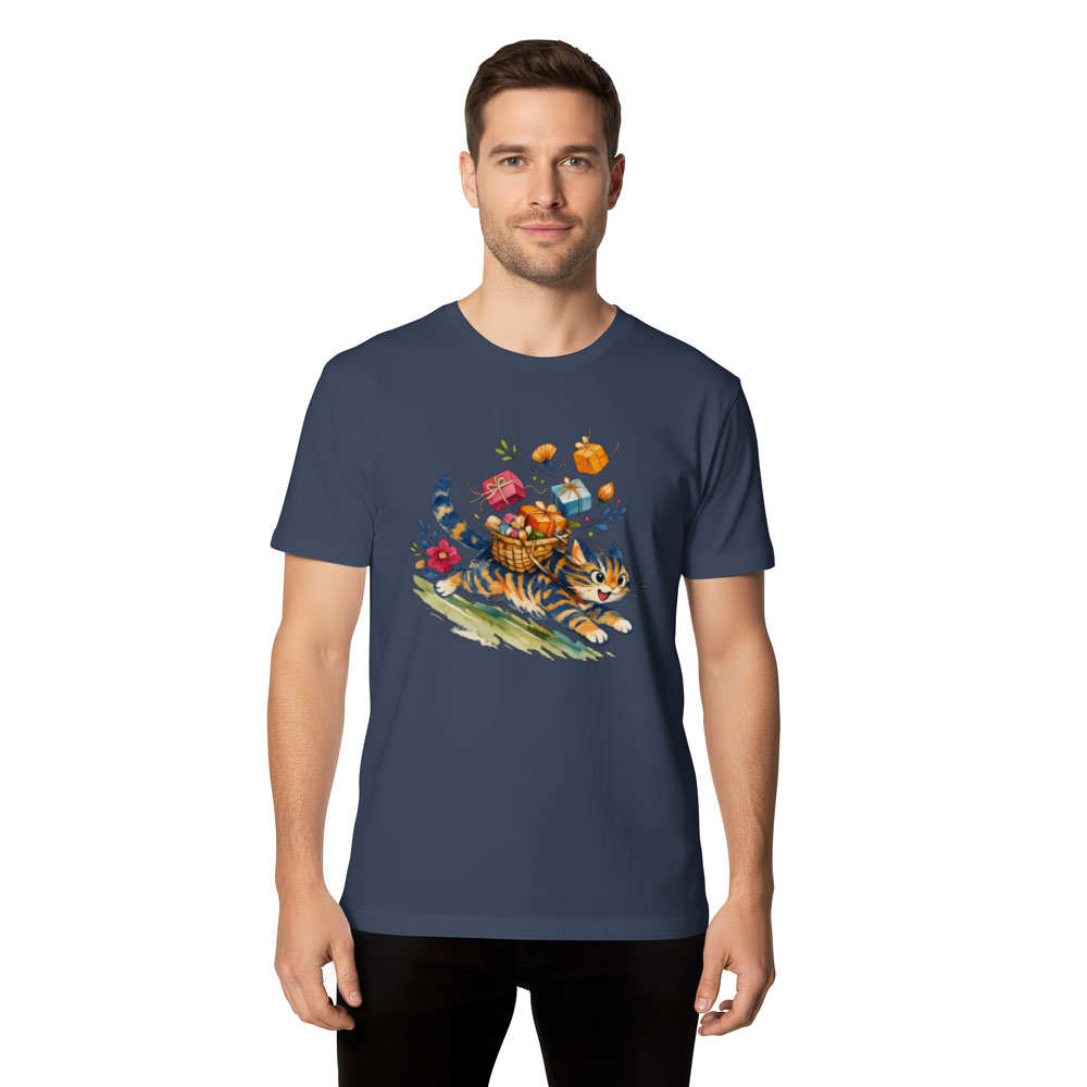 Surreal Tabby Cat T-Shirt Dreamy Gifts for Men Women Boy Kids T-Shirt