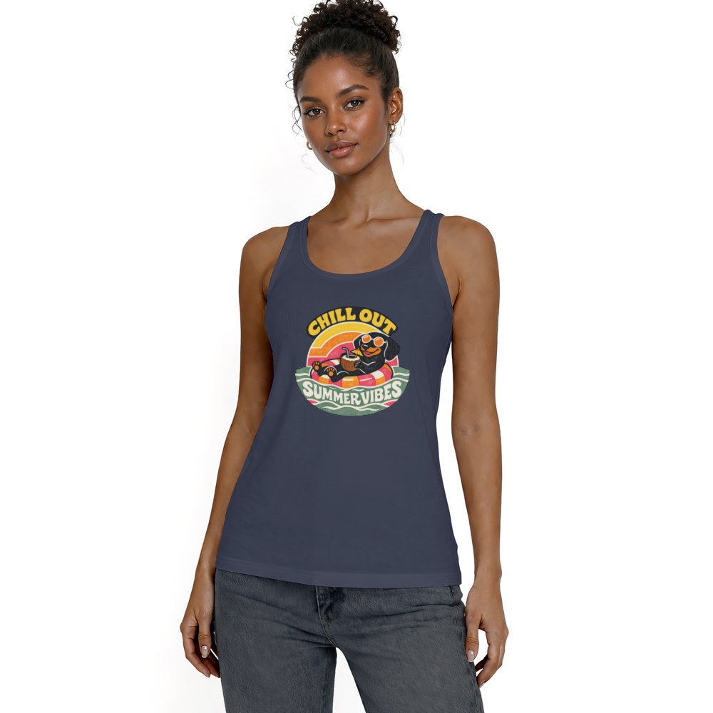 Groovy Doxie Retro Dachshund Tank Top Cute Gifts for Men Women Boy Kids Tank Top