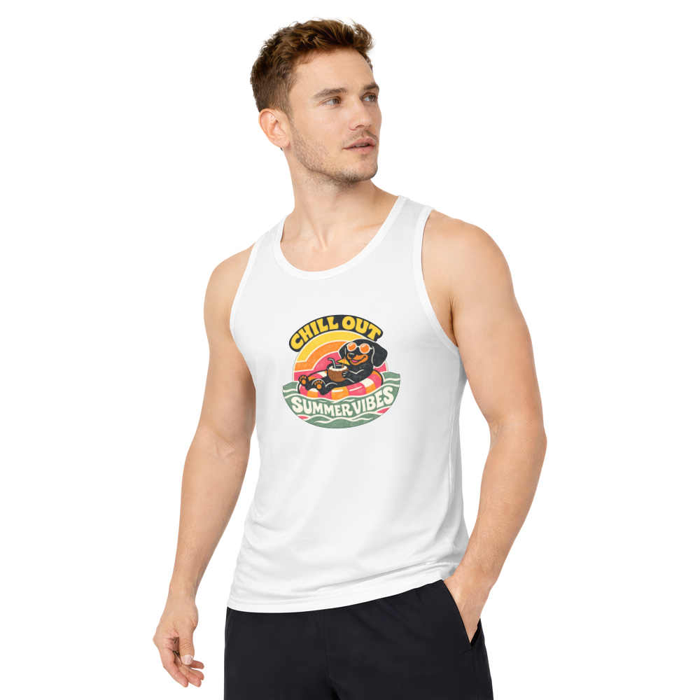 Groovy Doxie Retro Dachshund Tank Top Cute Gifts for Men Women Boy Kids Tank Top