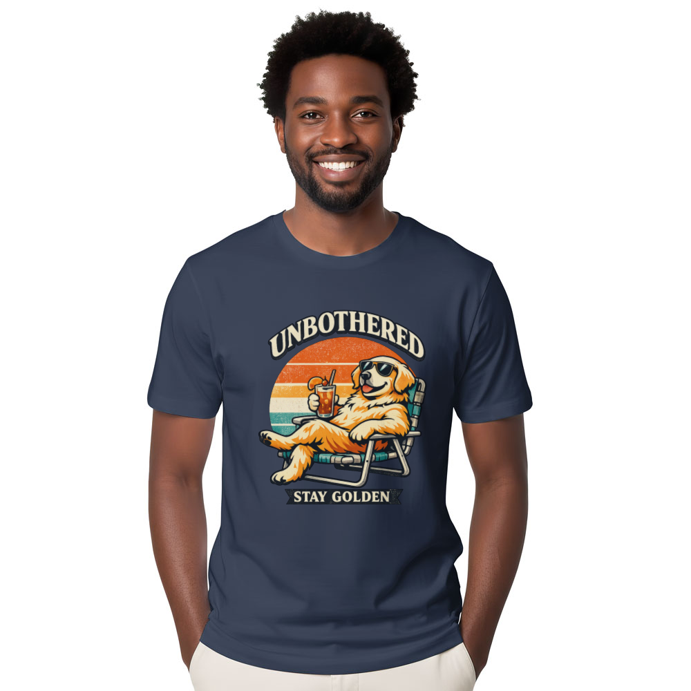 Retro Golden Retriever T-Shirt For Relaxed Days Vintage Gifts for Men Women Boy Kids T-Shirt