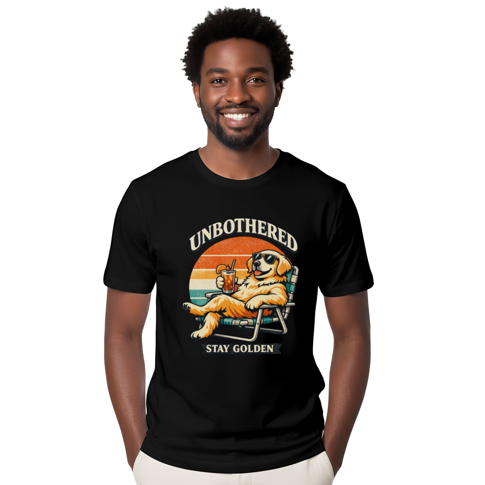 Retro Golden Retriever T-Shirt For Relaxed Days Vintage Gifts for Men Women Boy Kids T-Shirt