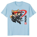 Crimson Slash Chibi Shiba Samurai Epic Gifts for Men Women Boy Kids T-Shirt