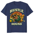 Hustle Hound Pickleball Golden Retriever Retro Graphic Vintage Gifts for Men Women Boy Kids T-Shirt