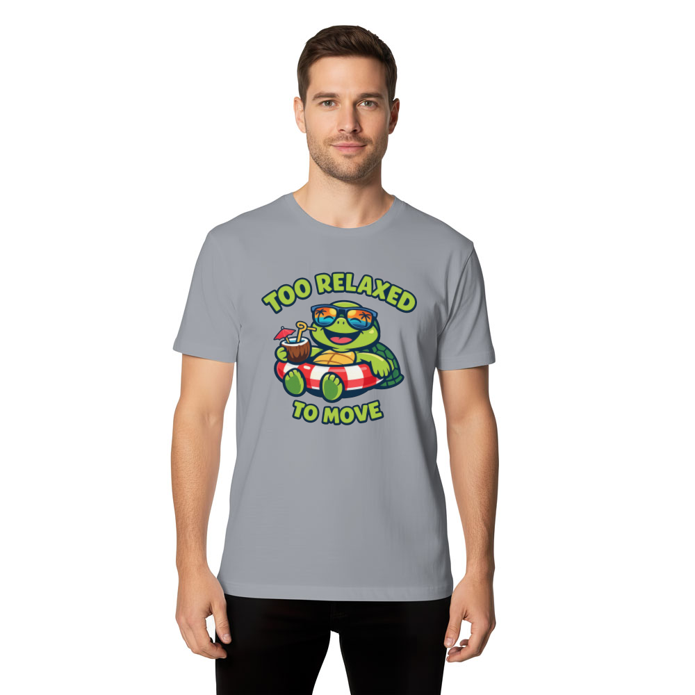 Goofy Turtle Vacation T-Shirt Chill Relaxed Gifts for Men Women Boy Kids T-Shirt