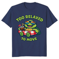 Goofy Turtle Vacation T-Shirt Chill Relaxed Gifts for Men Women Boy Kids T-Shirt