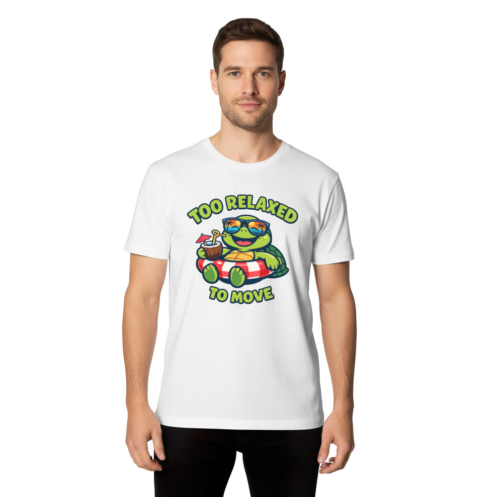 Goofy Turtle Vacation T-Shirt Chill Relaxed Gifts for Men Women Boy Kids T-Shirt