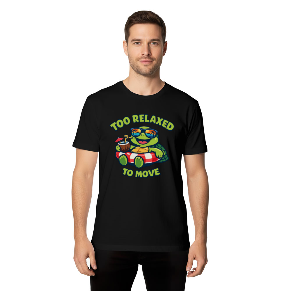 Goofy Turtle Vacation T-Shirt Chill Relaxed Gifts for Men Women Boy Kids T-Shirt