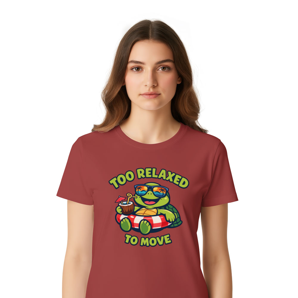 Goofy Turtle Vacation T-Shirt Chill Relaxed Gifts for Men Women Boy Kids T-Shirt