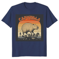 Capyzilla Vintage Capybara Tee Playful Gifts for Men Women Boy Kids T-Shirt