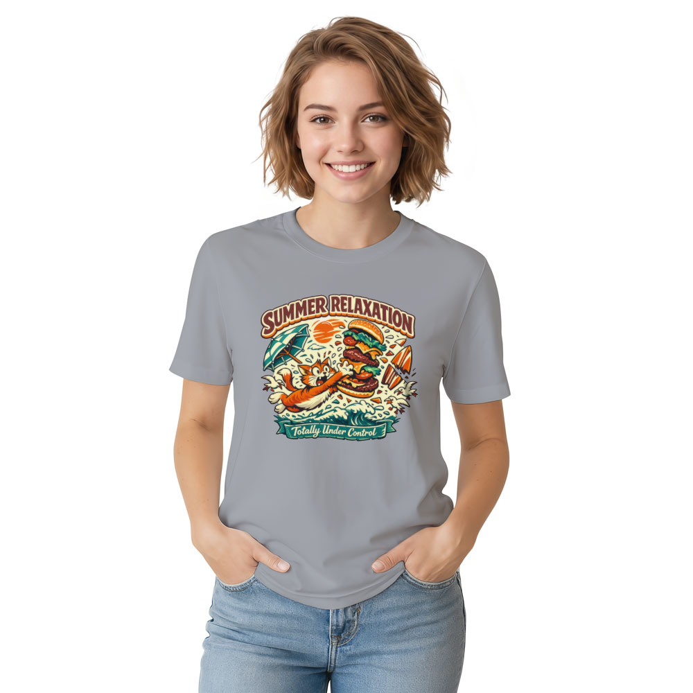 Totally Under Control Chaotic Cat Retro Summer Graphic Tee Funny Gifts for Men Women Boy Kids T-Shirt