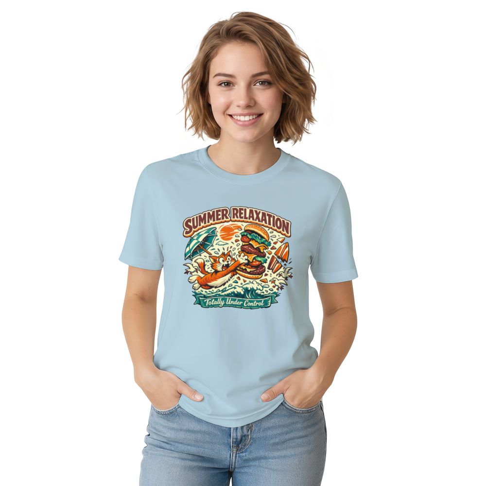 Totally Under Control Chaotic Cat Retro Summer Graphic Tee Funny Gifts for Men Women Boy Kids T-Shirt