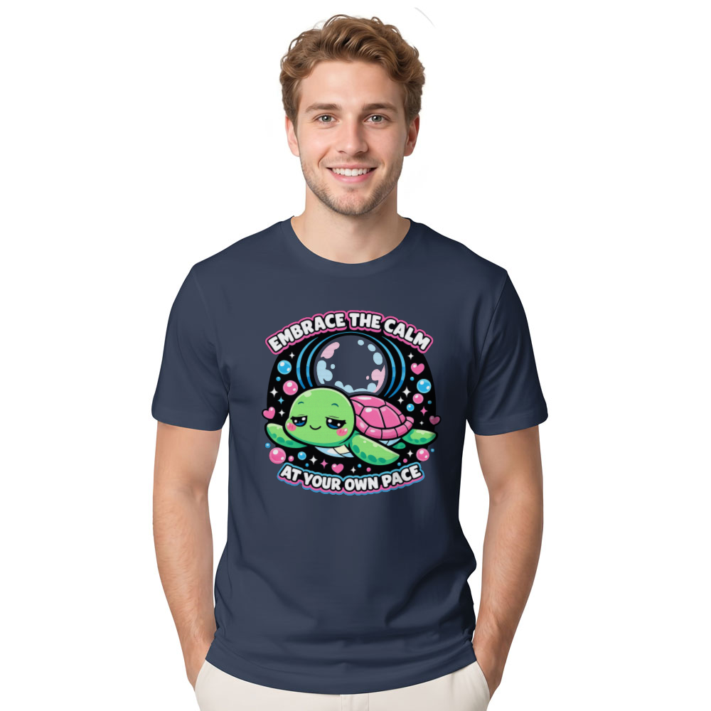Kawaii Moonlit Dream Turtle T-Shirt Cute Gifts for Men Women Boy Kids T-Shirt