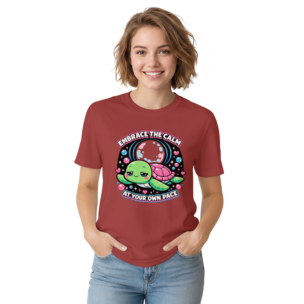 Kawaii Moonlit Dream Turtle T-Shirt Cute Gifts for Men Women Boy Kids T-Shirt