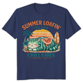 Retro Watermelon Cat Loaf Graphic Cute Gifts for Men Women Boy Kids T-Shirt