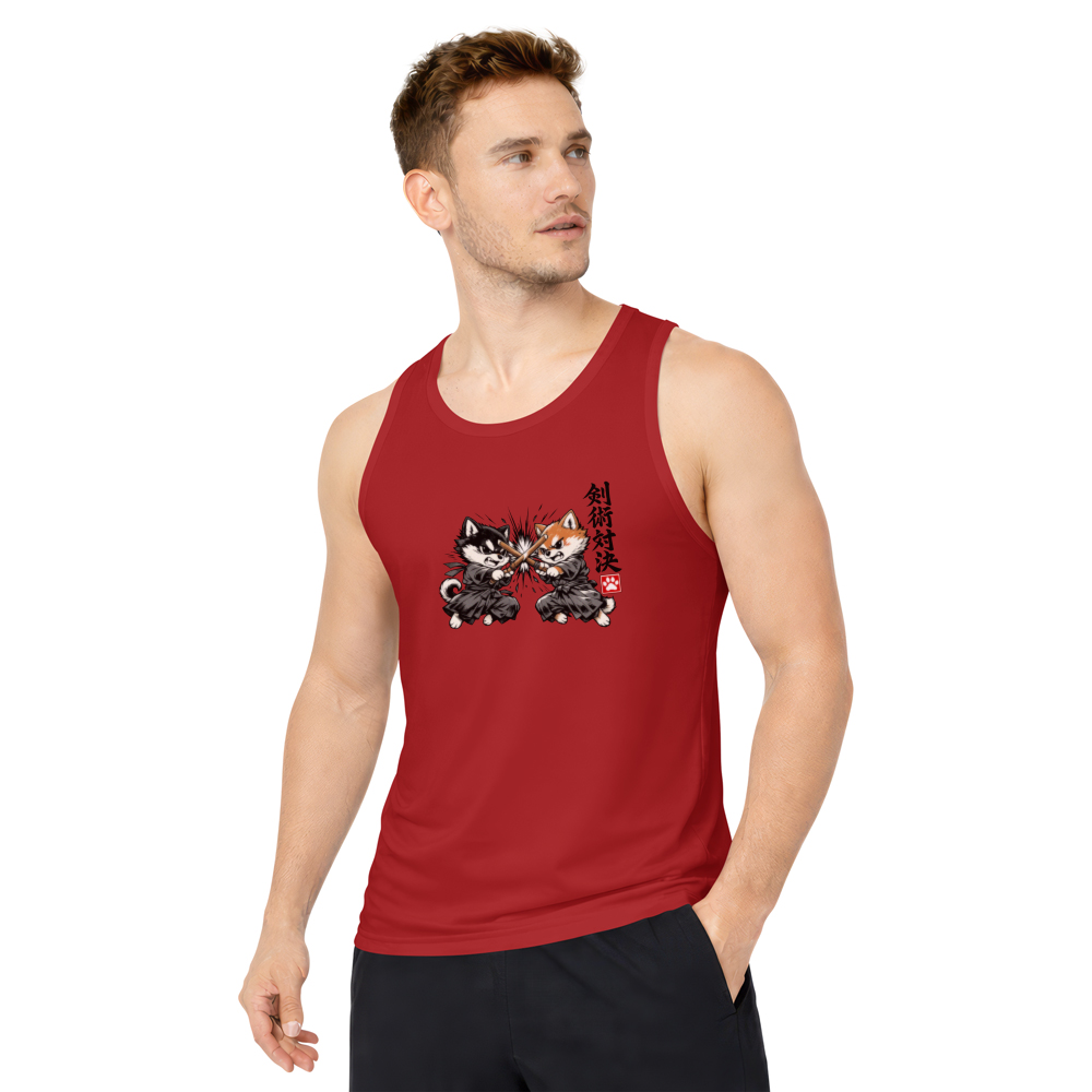 Chibi Shiba Samurai Graphic Tanktop Epic Gifts for Men Women Boy Kids Tanktop - Unisex