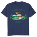 Dachshund Surf Club Pastel Collegiate Graphic Tee Cute Gifts for Men Women Boy Kids T-Shirt