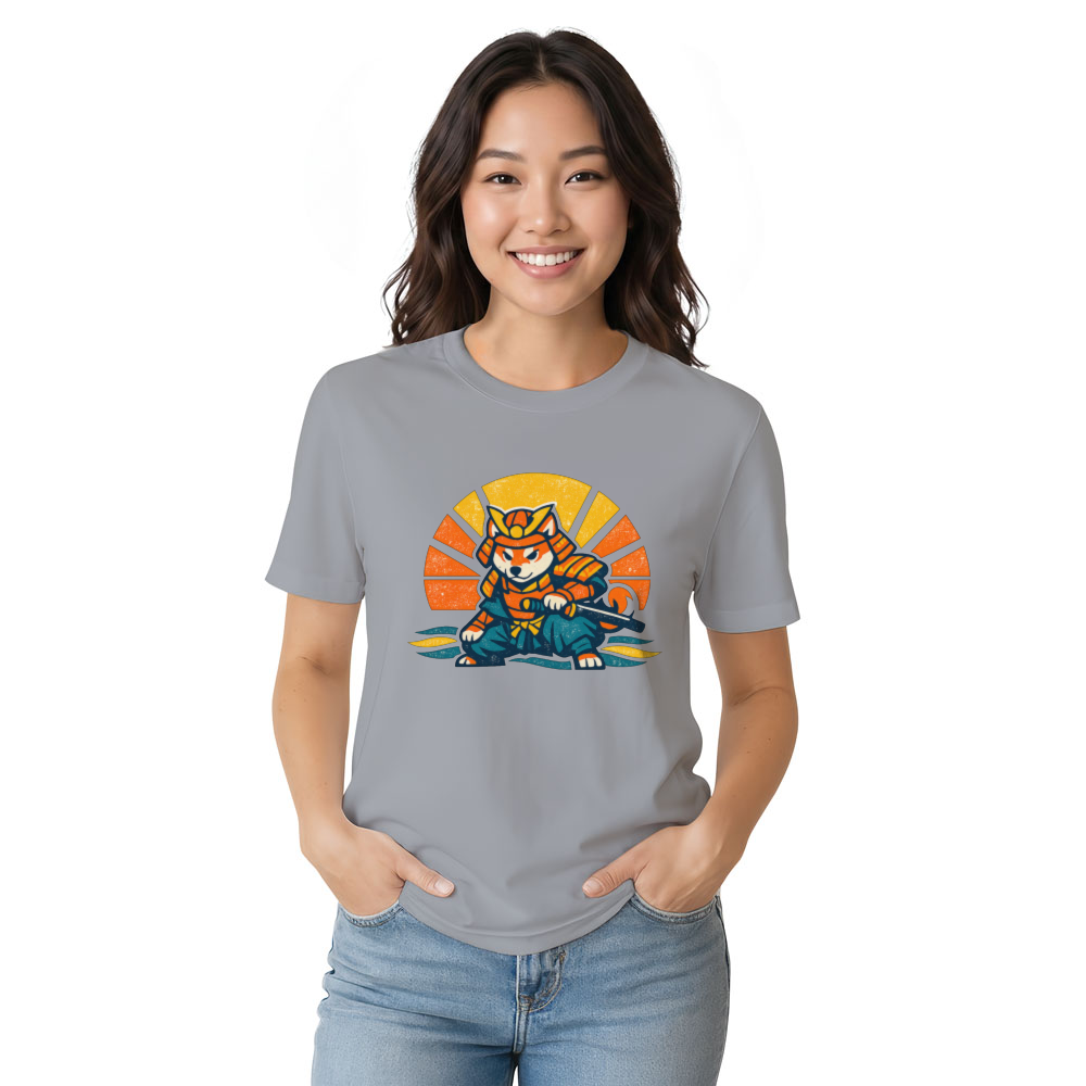 Retro Shiba Samurai T-Shirt For Anime And Dog Lovers Vintage Gifts for Men Women Boy Kids T-Shirt