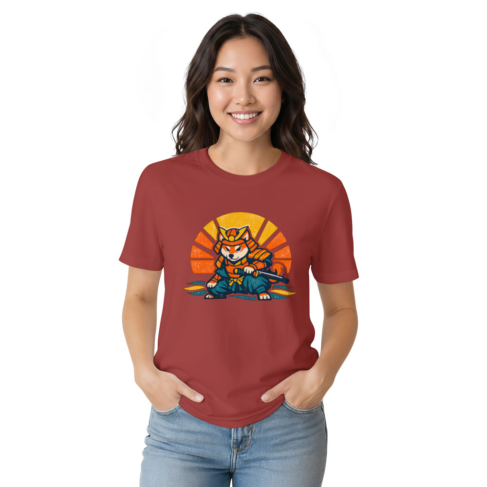 Retro Shiba Samurai T-Shirt For Anime And Dog Lovers Vintage Gifts for Men Women Boy Kids T-Shirt