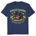 Coconut Dodgers Preppy Pastel Dachshund Graphic Tee Cute Gifts for Men Women Girl Kids T-Shirt