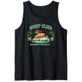 Pastel Varsity Dachshund Surf Club Preppy Tank Top Cute Gifts for Men Women Boy Kids Tank Top