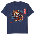 Shiba Samurai Ukiyoe Design Playful Gifts for Men Women Boy Kids T-Shirt