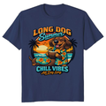 Retro Dachshund Hawaiian Graphic Cute Gifts for Men Women Boy Kids T-Shirt