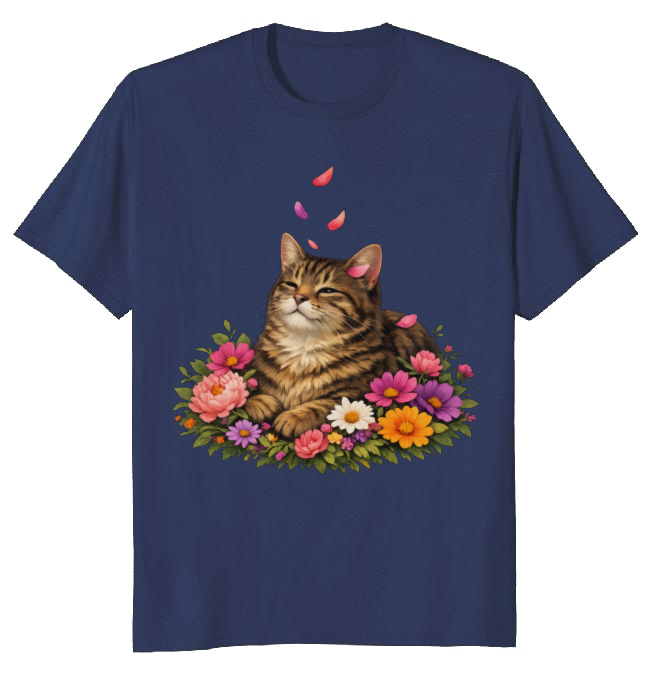 Dreaming Cat T-Shirt For Pet Lovers Whimsical Gifts for Men Women Boy Kids T-Shirt