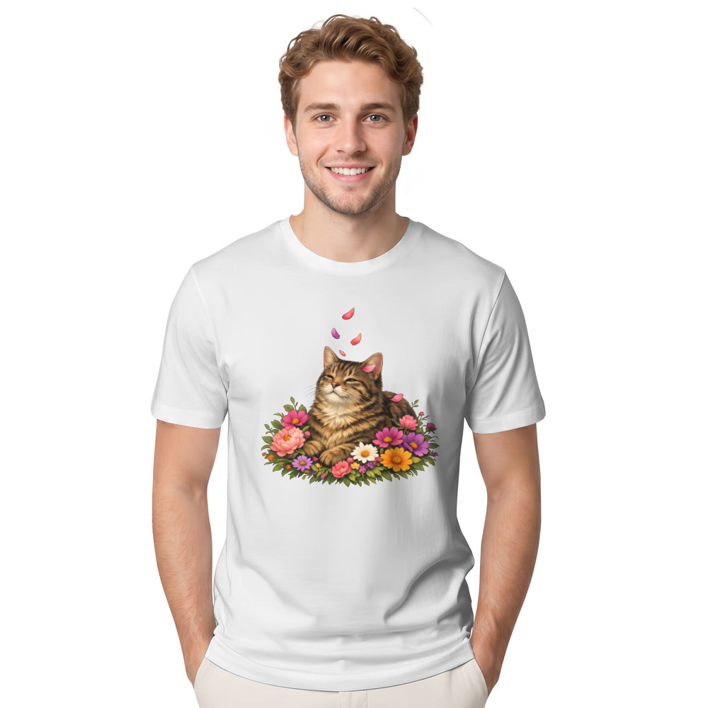 Dreaming Cat T-Shirt For Pet Lovers Whimsical Gifts for Men Women Boy Kids T-Shirt