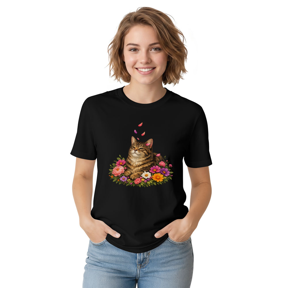 Dreaming Cat T-Shirt For Pet Lovers Whimsical Gifts for Men Women Boy Kids T-Shirt