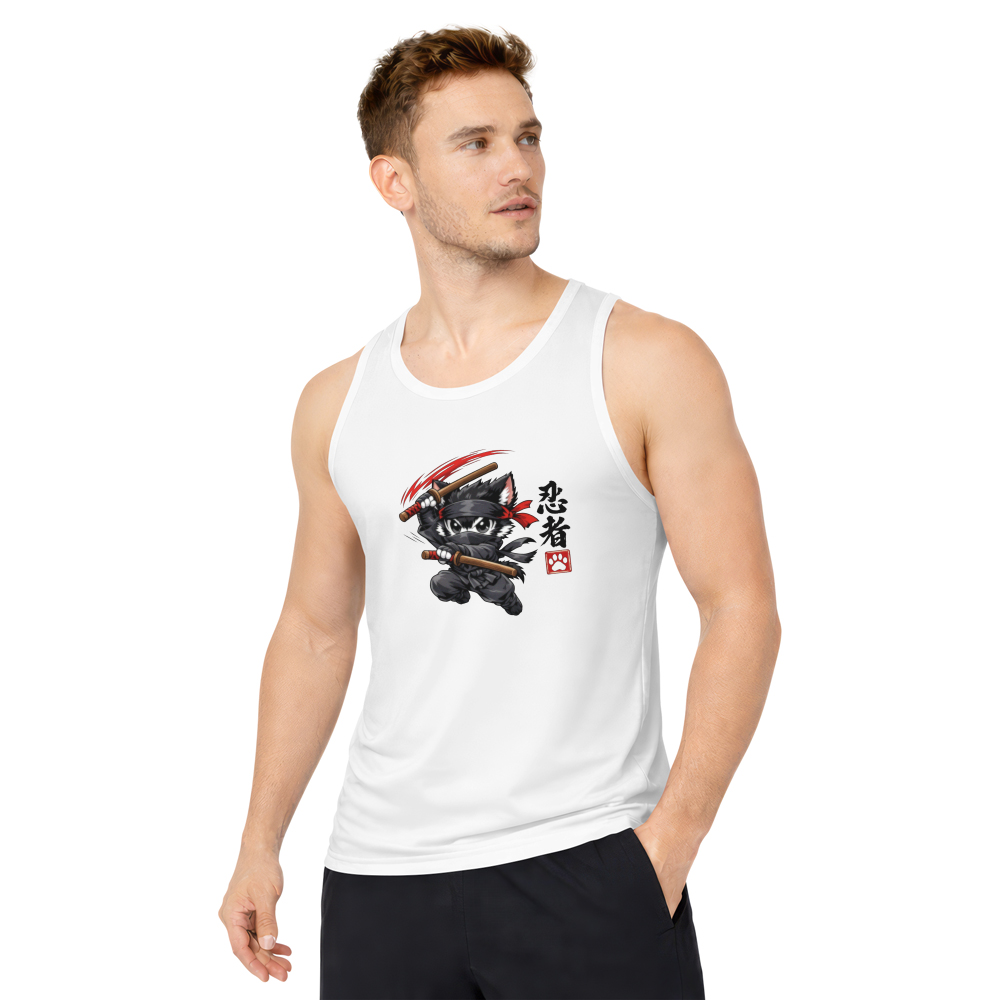 Shinobi Chibi Ninja Cat Tanktop For Anime Fans Epic Gifts for Men Women Boy Kids Tanktop - Unisex