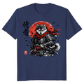 Shiba Samurai T-Shirt For Anime Streetwear Fans Bold Gifts For Men Women Boy Kids T-Shirt