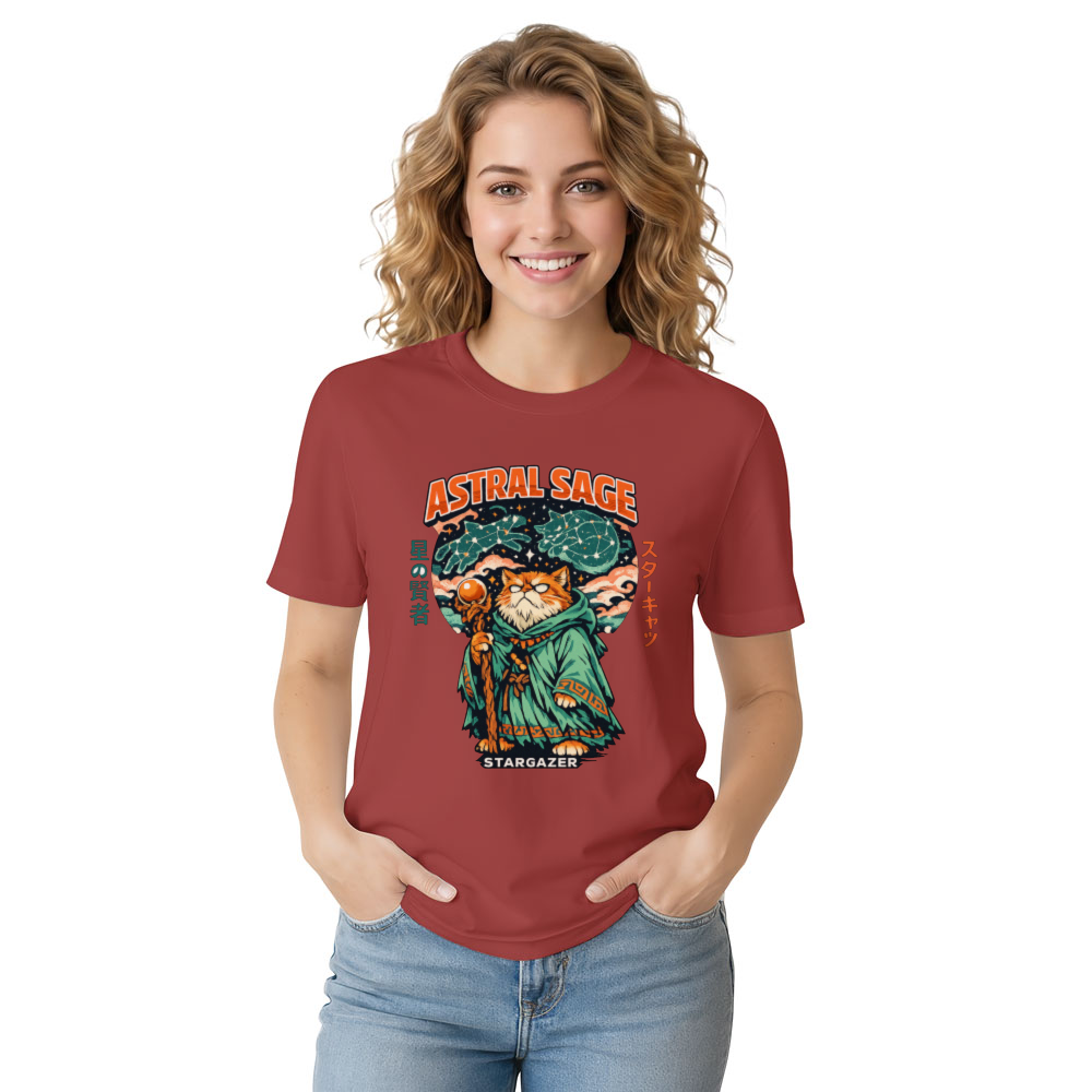 Celestial Grump Retro Anime Stargazer Tee Mystical Gifts for Men Women Boy Kids T-Shirt