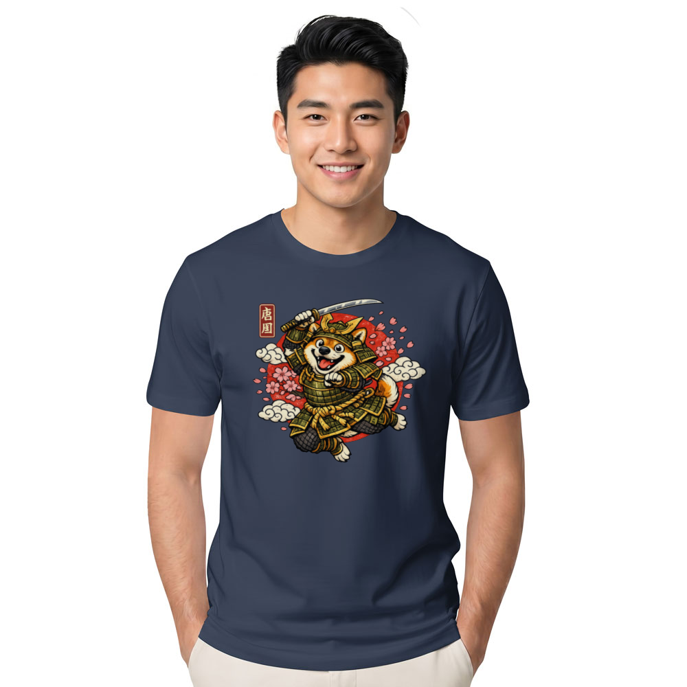 Much Stealth Samurai Shiba Tee Funny Gifts for Men Women Boy Kids T-Shirt