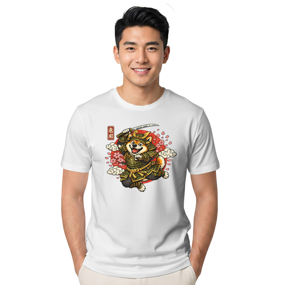 Much Stealth Samurai Shiba Tee Funny Gifts for Men Women Boy Kids T-Shirt