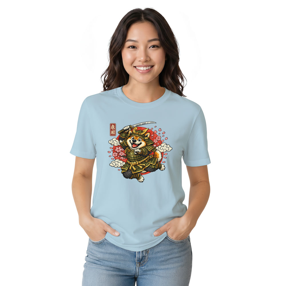 Much Stealth Samurai Shiba Tee Funny Gifts for Men Women Boy Kids T-Shirt