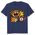 Morning Meow-tdown Pop Art Cat Retro Comic Tabby Funny Gifts for Men Women Boy Kids T-Shirt