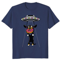 Derpy Dachshund Cartoon Abduction Graphic Tee Funny Gifts for Men Women Boy Kids T-Shirt
