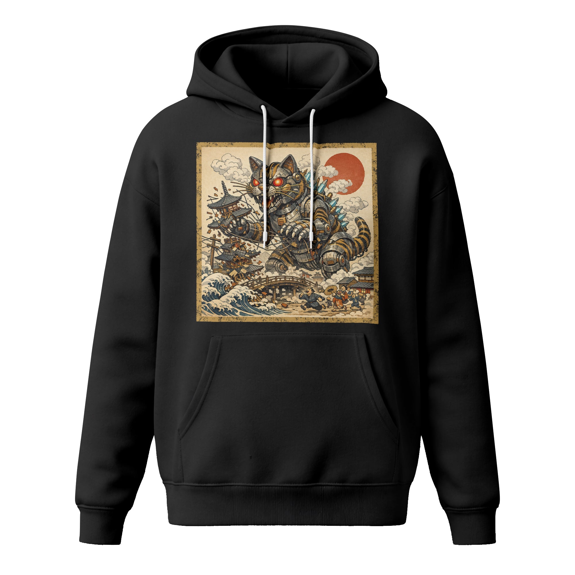 Inspira Paws Catzilla Cyborg Hoodie