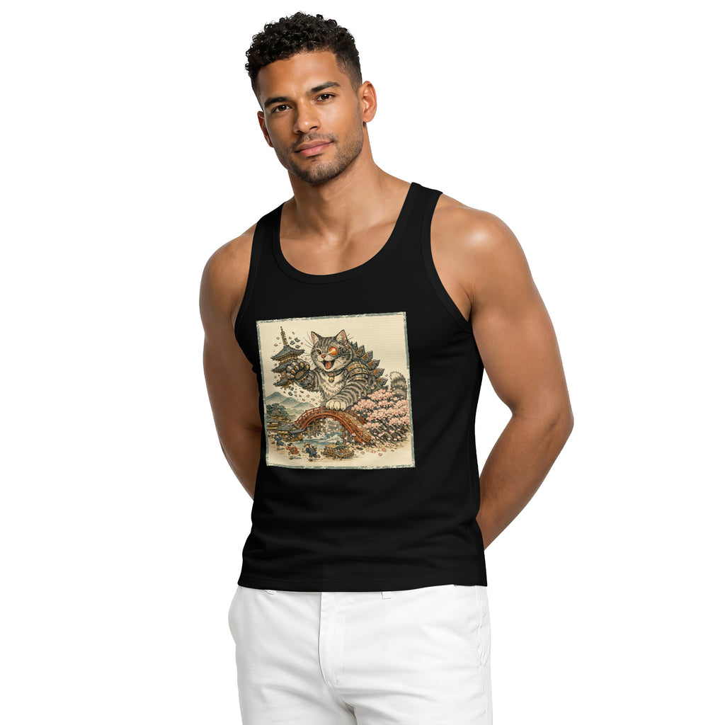 Inspira Paws Catzilla Cyborg Sleeveless Tank Top