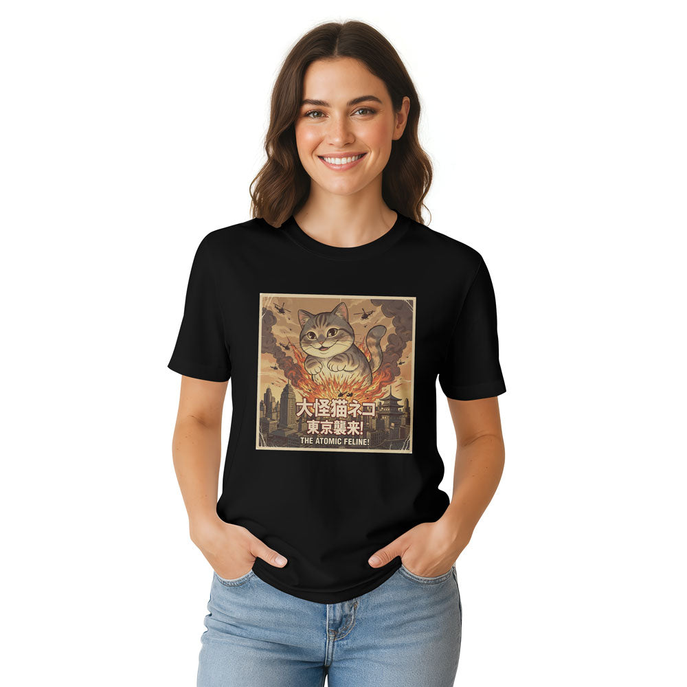 Inspira Paws Catzilla City Crusher Graphic T-Shirt