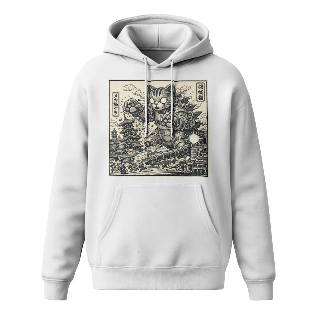 Inspira Paws Retro Futuristic Cat Hoodie