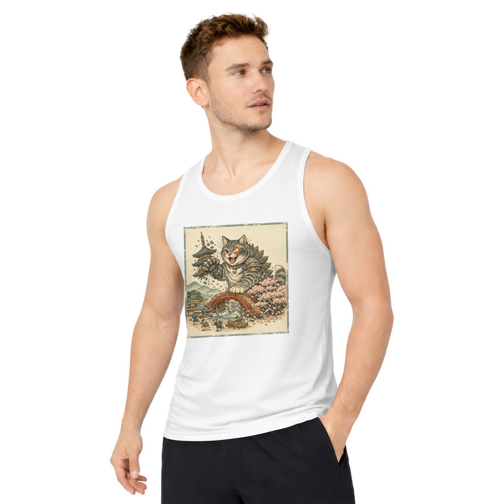 Inspira Paws Catzilla Cyborg Sleeveless Tank Top