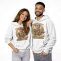 Inspira Paws Cowboy Cat Riding Horse Hoodie