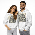 Inspira Paws Retro Futuristic Cat Hoodie